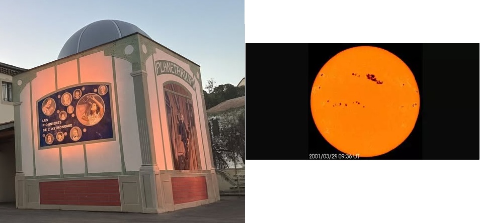 Séance de planétarium + observation soleil